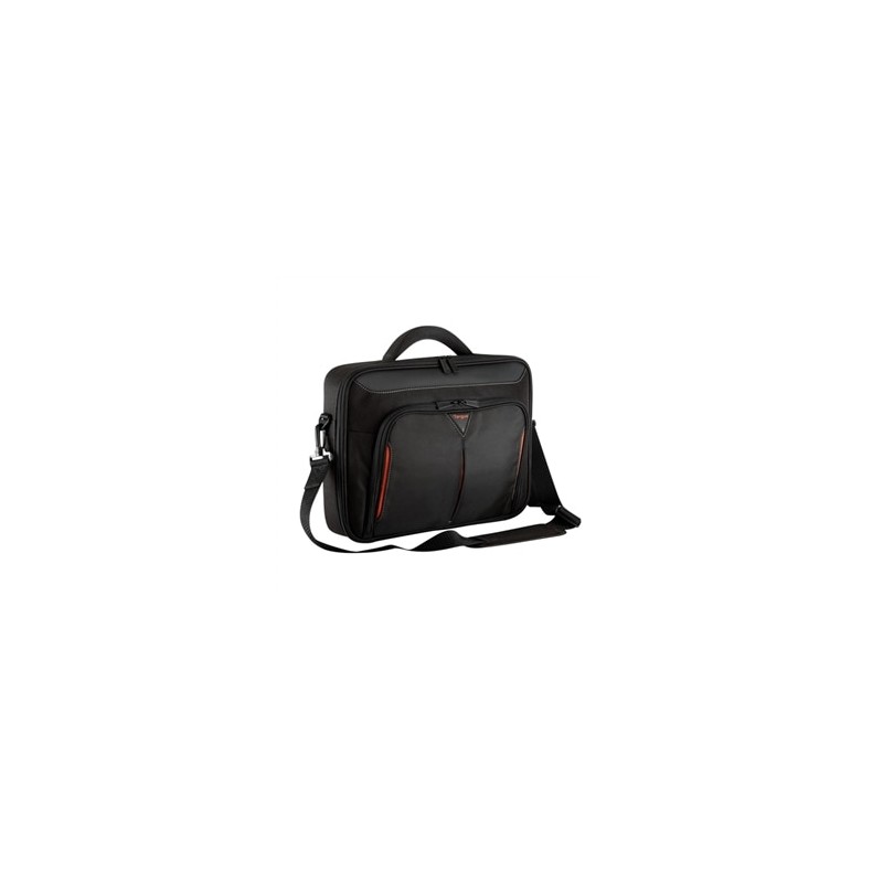 Targus Classic+ Clamshell, Black/Red Targus Classic+ Clamshell, Black/Red